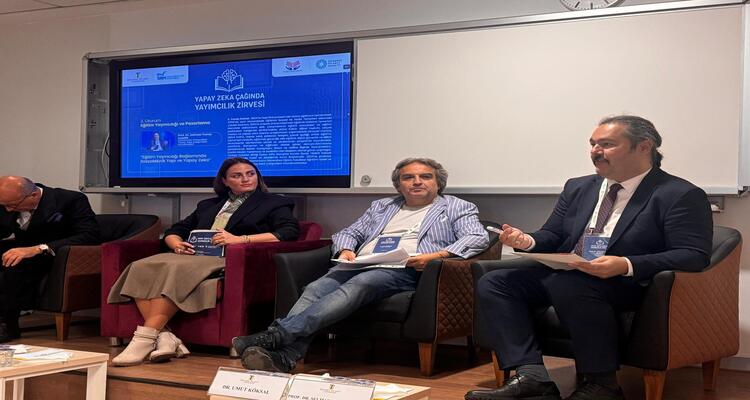 Koordinatörümüz, “Yapay Zekâ Çağında Yayımcılık Zirvesi”ne Davetli Konuşmacı Olarak Katıldı