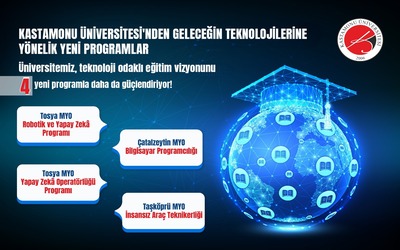 Üniversitemizde Geleceğin Teknolojilerine Yönelik Yeni Programlar Açıldı