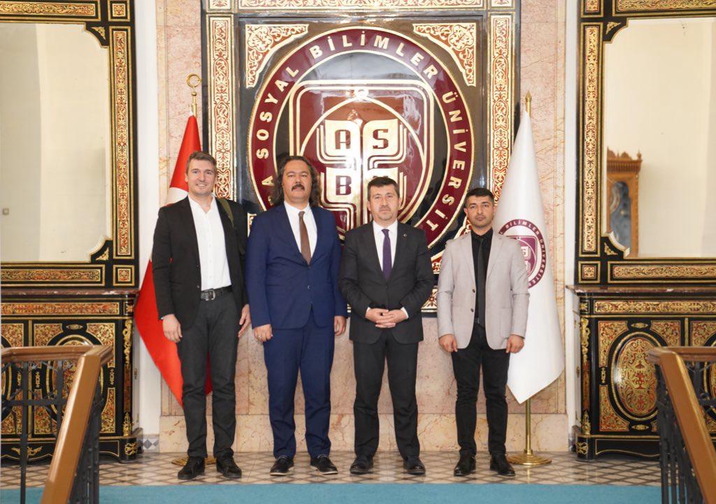 ASBÜ’ye Ziyaret: Yapay Zeka Alanında İş Birliği Görüşüldü